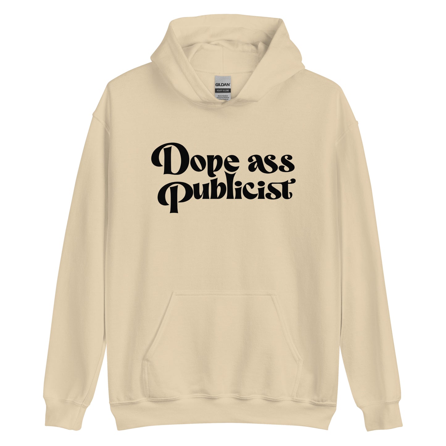 Dope Ass Publicist Printed Unisex Hoodie