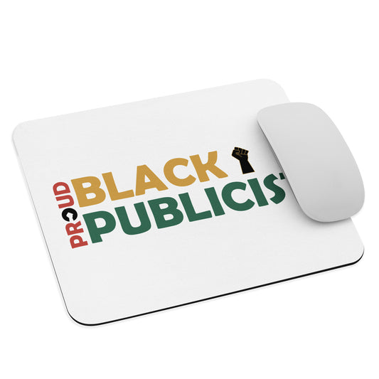Proud Black Printed Mouse pad