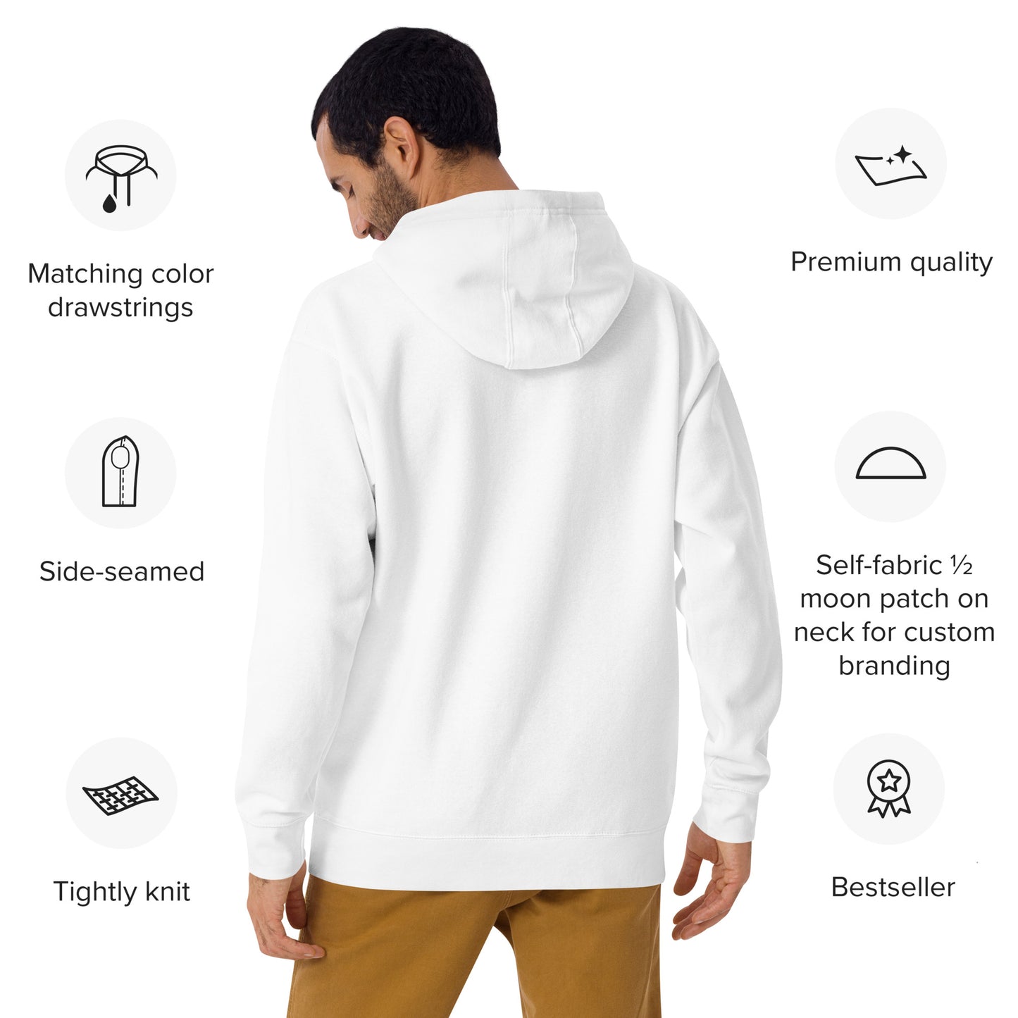 Proud Black Publicist Printed Unisex Hoodie