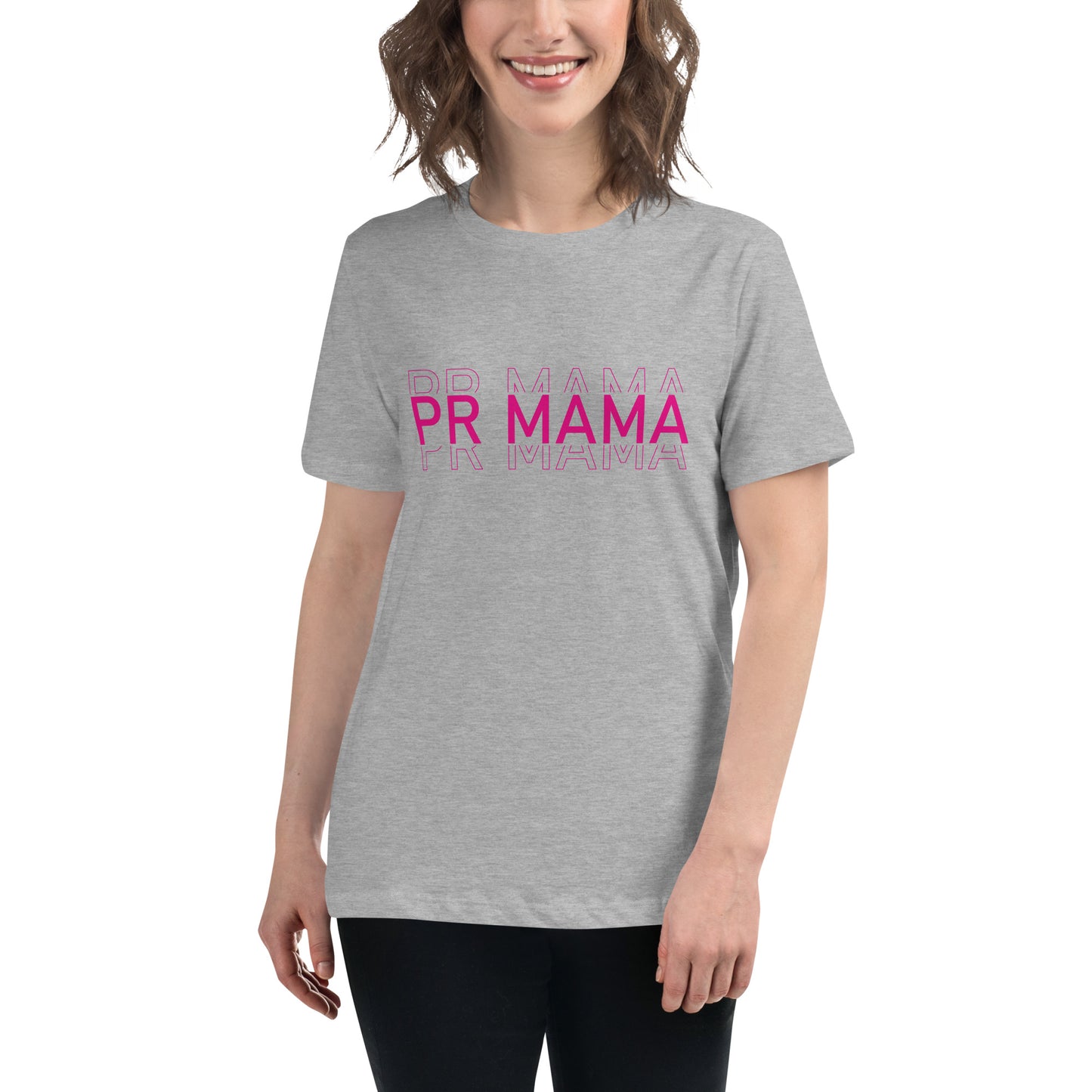 PR MAMA Printed Women's Relaxed T-Shirt