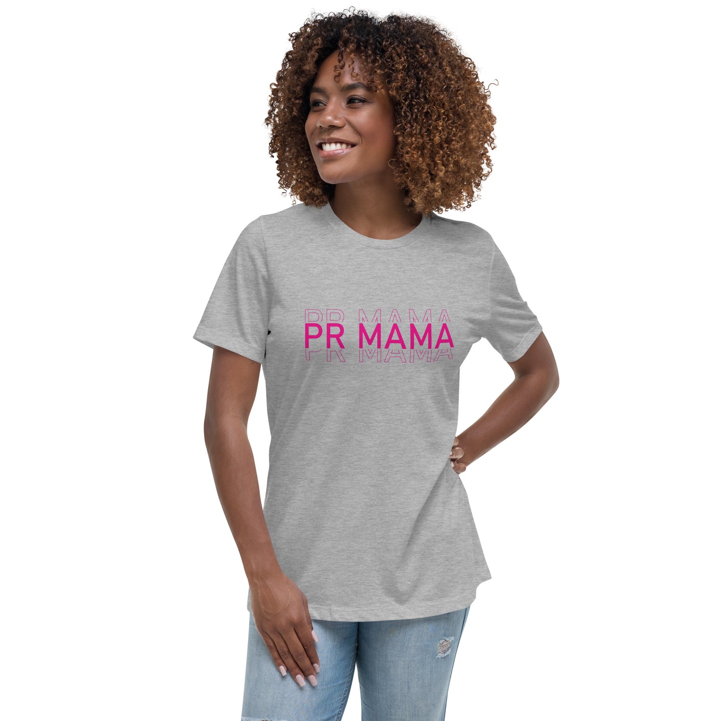 PR MAMA Printed Women's Relaxed T-Shirt