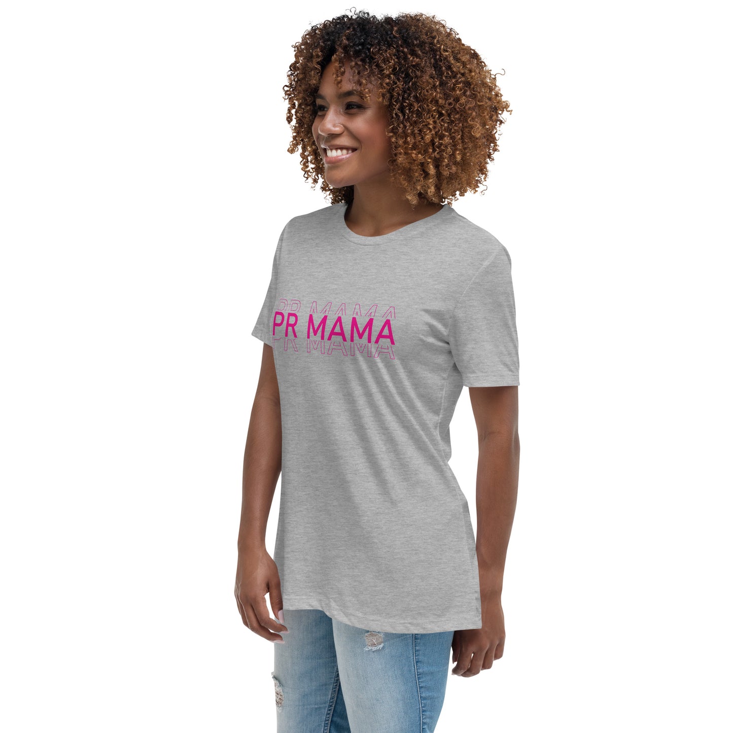 PR MAMA Printed Women's Relaxed T-Shirt
