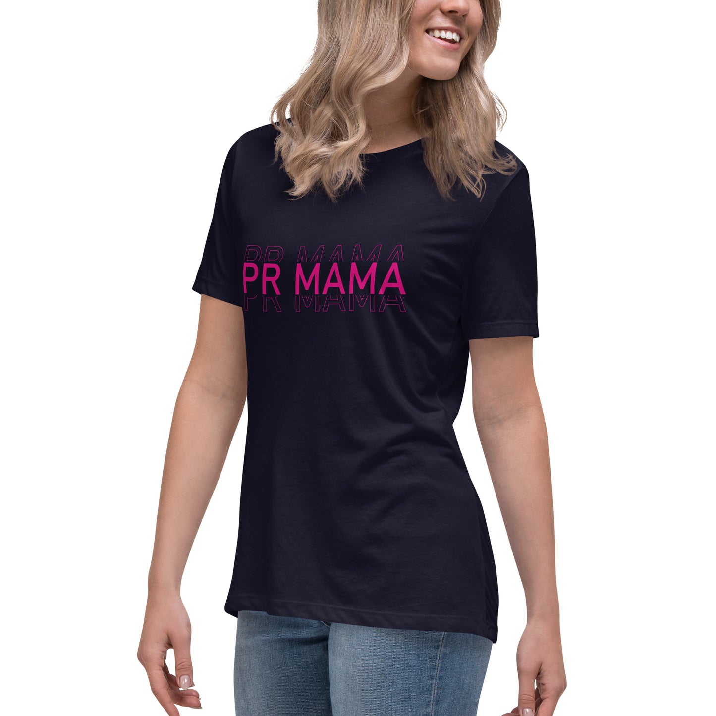 PR MAMA Printed Women's Relaxed T-Shirt