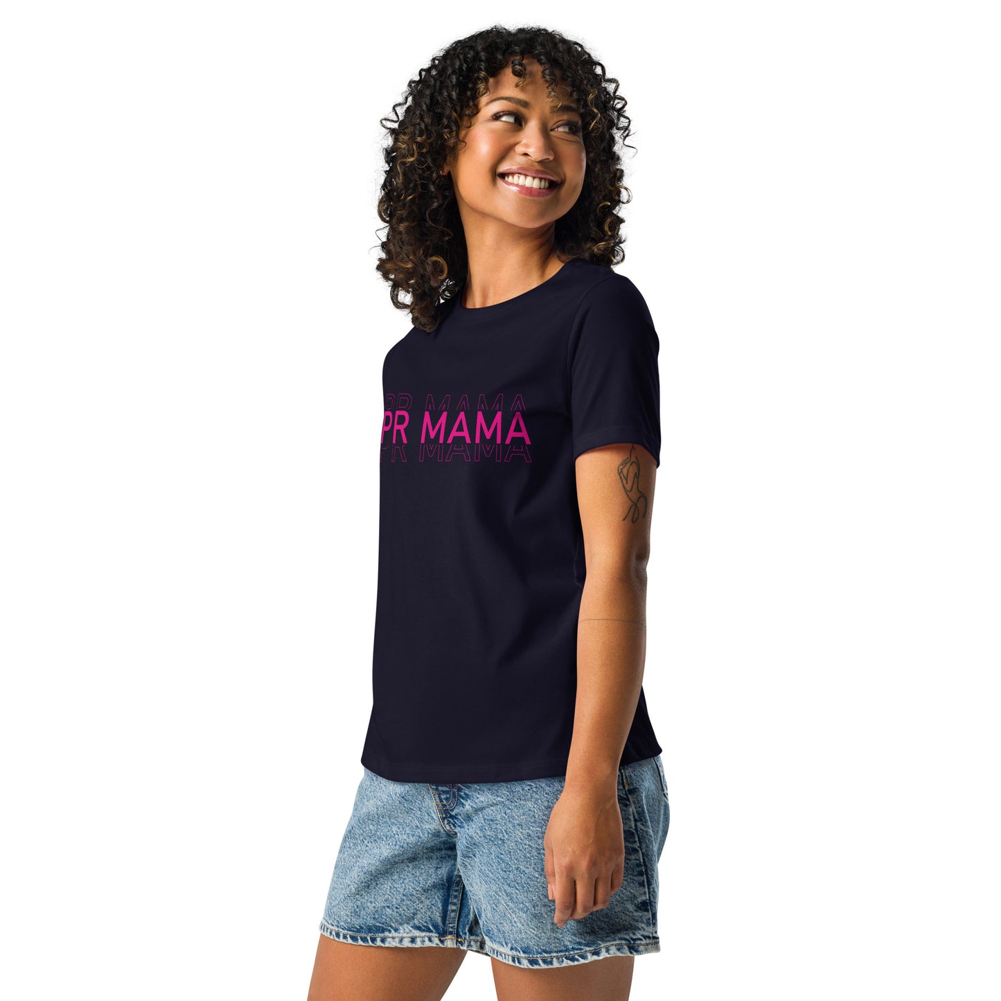 PR MAMA Printed Women's Relaxed T-Shirt