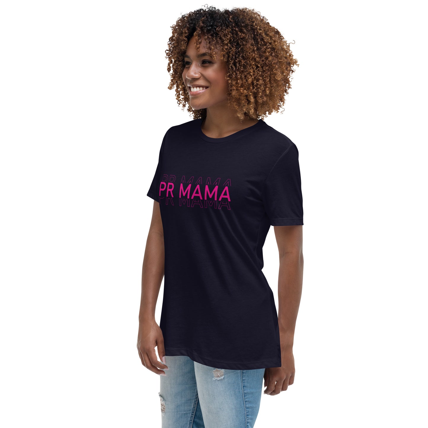 PR MAMA Printed Women's Relaxed T-Shirt