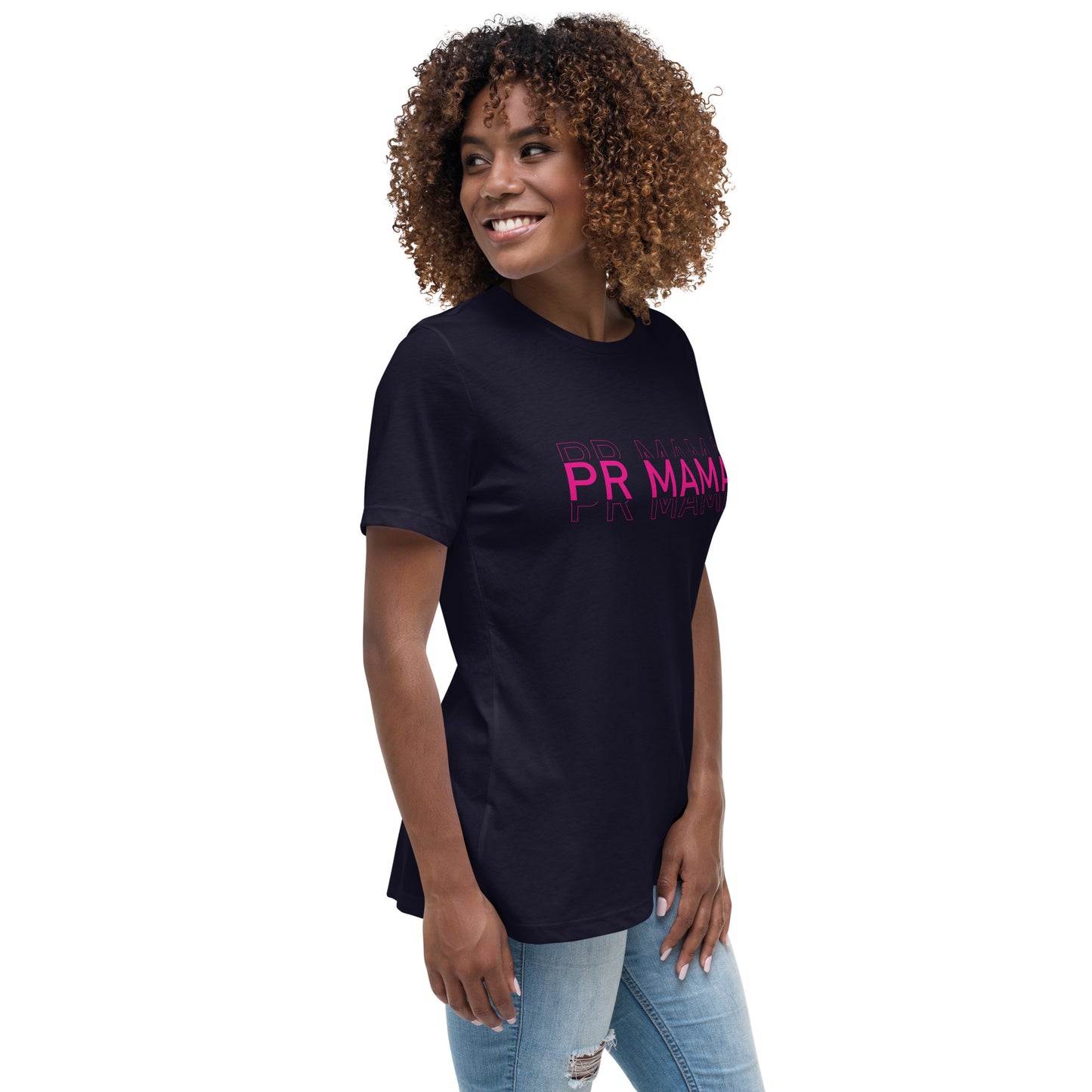 PR MAMA Printed Women's Relaxed T-Shirt