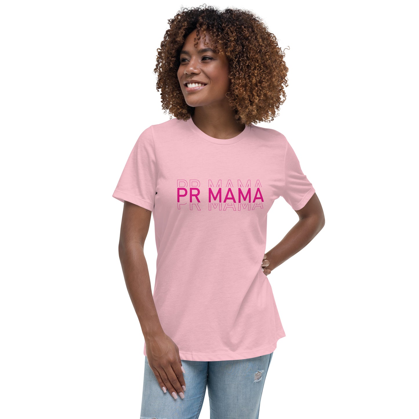 PR MAMA Printed Women's Relaxed T-Shirt