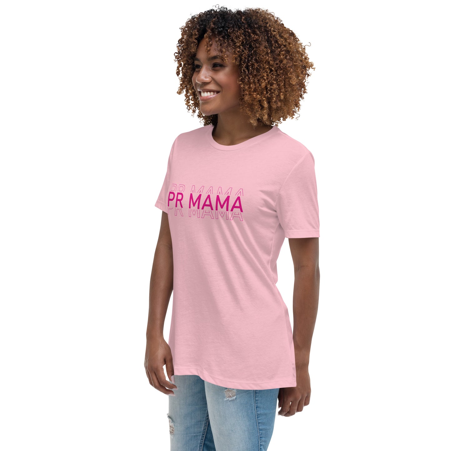 PR MAMA Printed Women's Relaxed T-Shirt