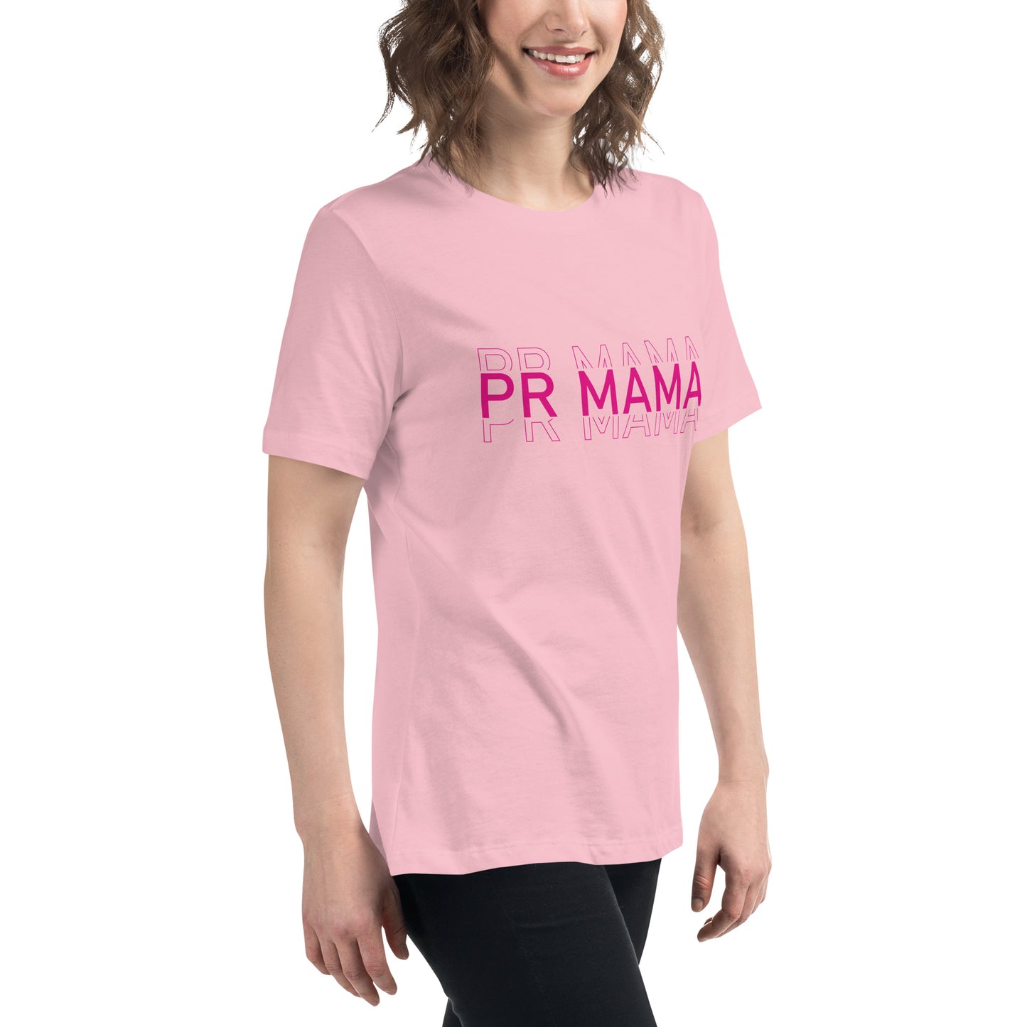PR MAMA Printed Women's Relaxed T-Shirt