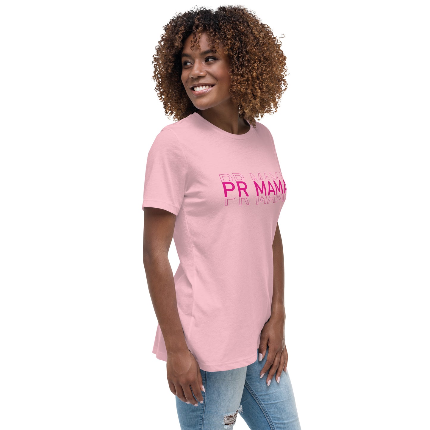 PR MAMA Printed Women's Relaxed T-Shirt