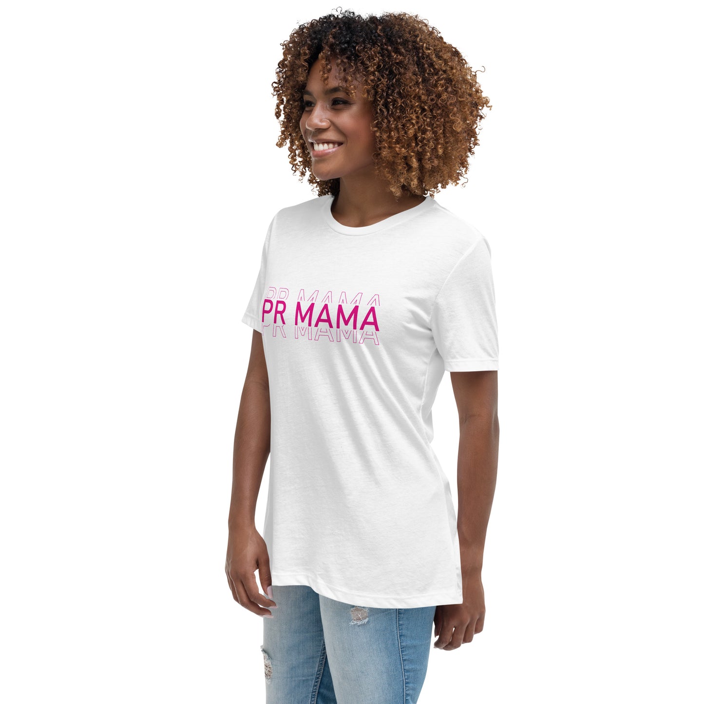 PR MAMA Printed Women's Relaxed T-Shirt