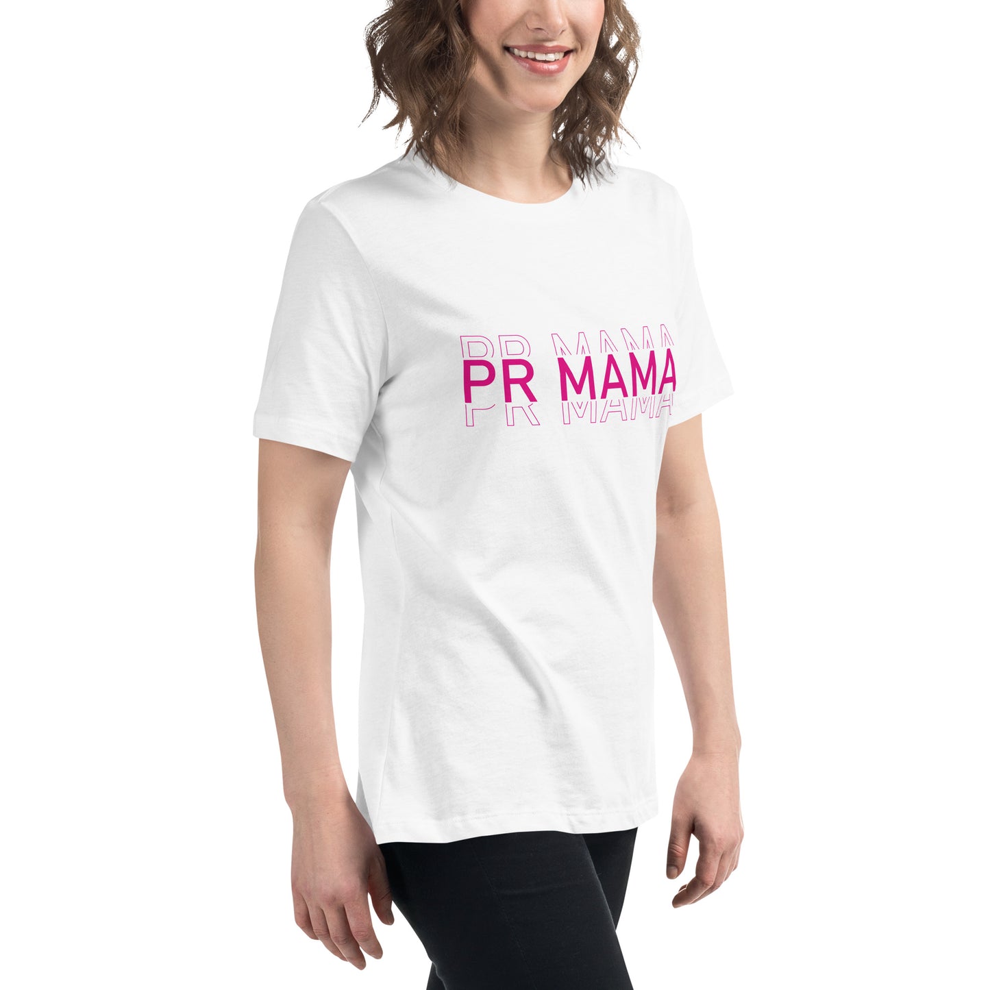 PR MAMA Printed Women's Relaxed T-Shirt