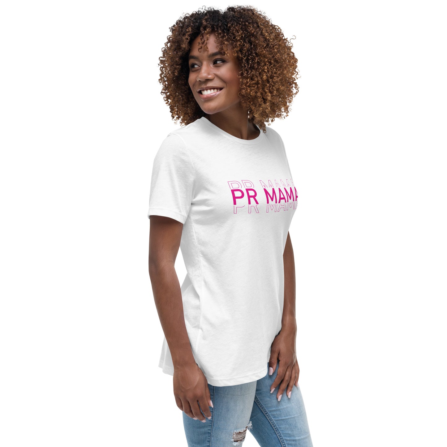 PR MAMA Printed Women's Relaxed T-Shirt